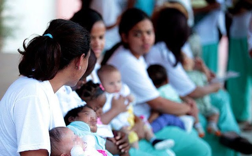 Presídios femininos têm 466 grávidas ou lactantes