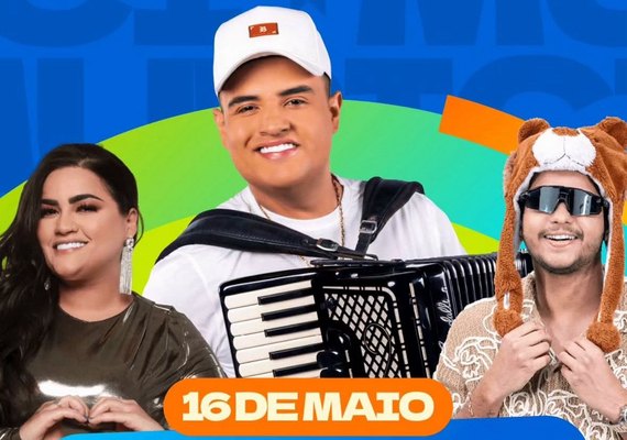 Tarcísio do Acordeon e Mara Pavanelly comandam os 134 anos de emancipação de Murici neste sábado