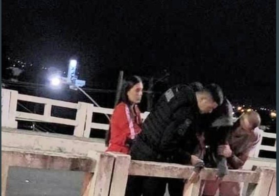 Alunos do 3° BPM salvam mulher que ia pular de ponte em Arapiraca