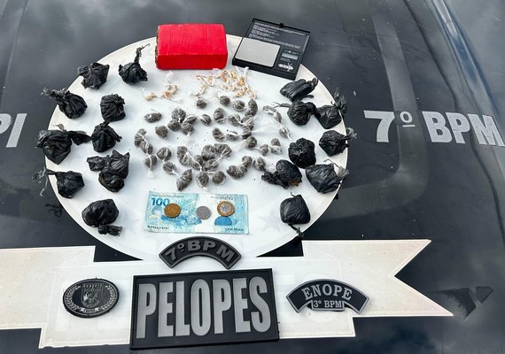 PM apreende ilícitos e prende integrantes de facção criminosa durante ações no Agreste e Sertão de Alagoas