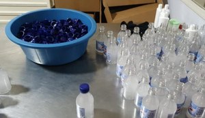 Polícia Civil impede produção clandestina de álcool em gel