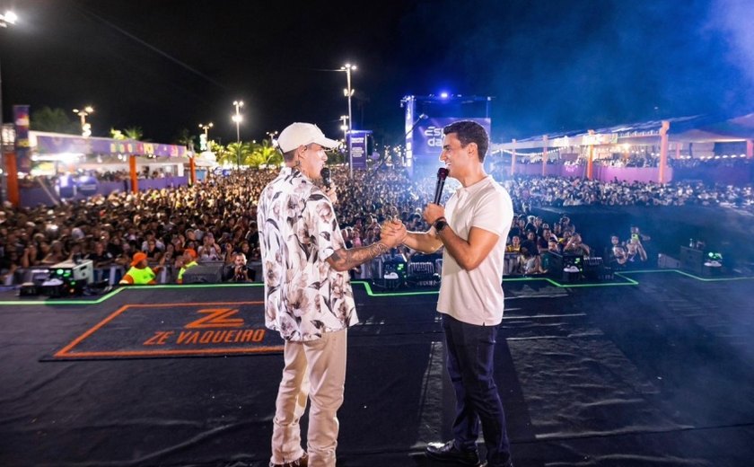 JHC abre Verão Massayó 2026 e consolida Maceió como destino turístico de grandes eventos