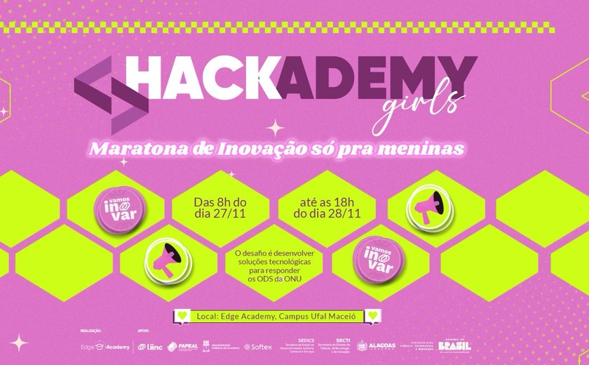 Hackathon exclusivo para mulheres abre inscrições para desenvolver soluções de impacto em Alagoas