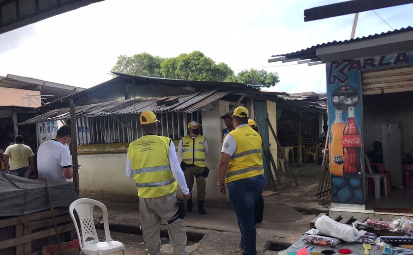 Ronda no Bairro auxilia em caso de bebê de 7 meses abandonado em feira no Benedito Bentes