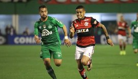 Chapecoense e Flamengo ficam no empate em 1º jogo das oitavas