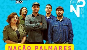 Banda Nação Palmares se apresenta nesse sábado (6) no V Festival em Cantos de Alagoas