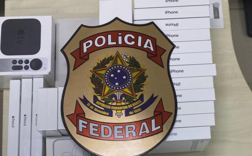 Homem é preso pela PF no aeroporto com equipamentos eletrônicos sem documentação