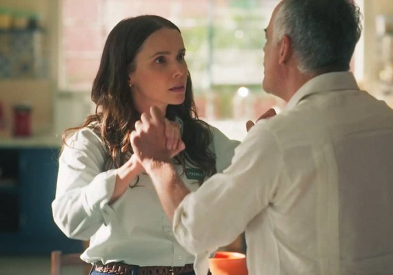 Vem por aí em 'Terra e Paixão'! Vítima do marido cruel, Lucinda leva surra e se machuca