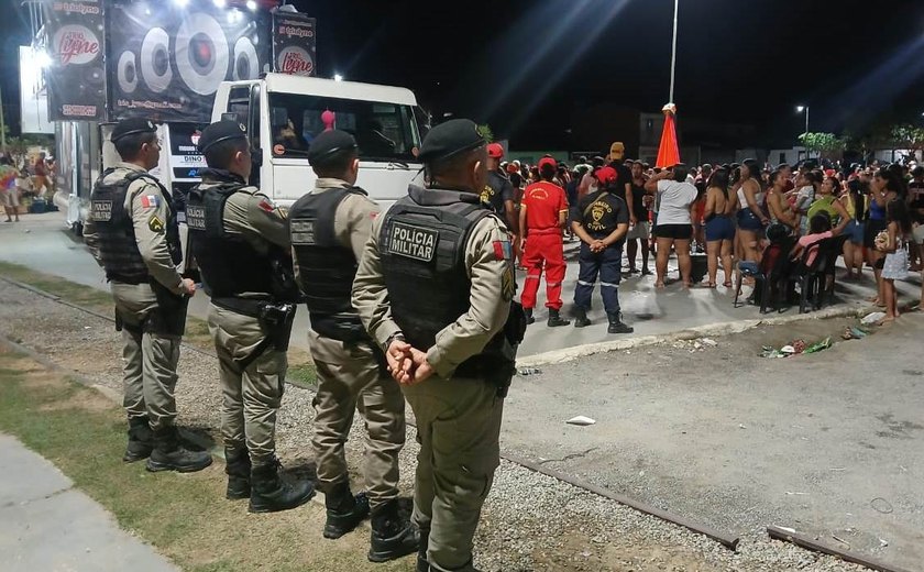 PM combate a perturbação do sossego no domingo de Carnaval na Região Metropolitana