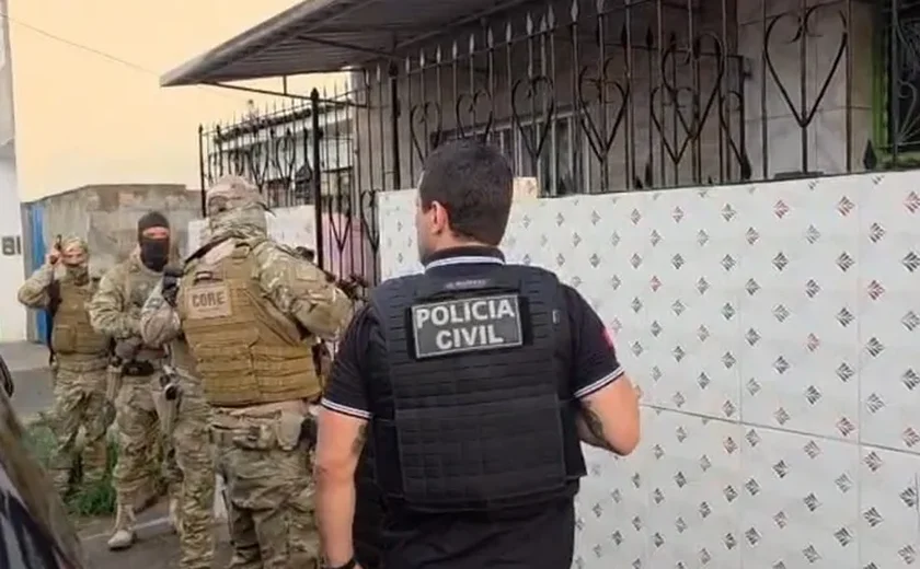 Três são presos em operação da Polícia Civil em Maceió e Marechal Deodoro