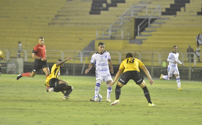 CSA perde para o Volta Redonda e cai para o 18º lugar na Série C