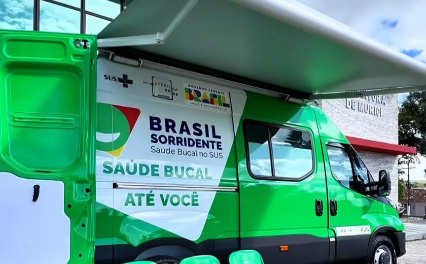 Unidade Odontológica Móvel do programa 'Brasil Sorridente' chega a Murici