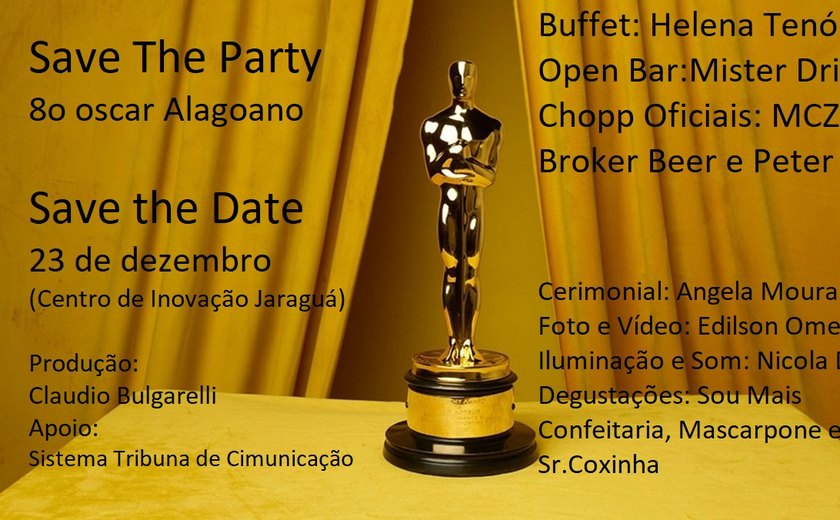 8º Oscar Alagoano vai acontecer nesta segunda-feira Polo Tecnológico do Jaraguá