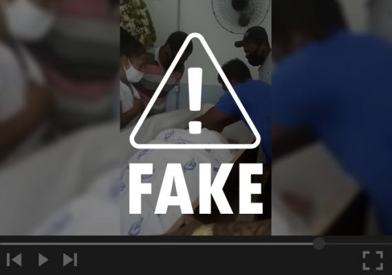 É falso que pessoa com Covid-19 tenha sido sepultada viva em SP, como diz vídeo