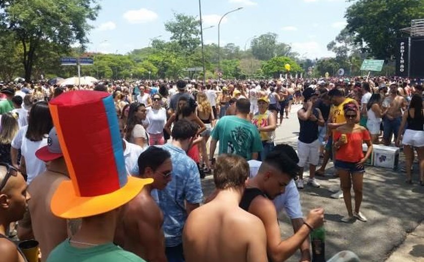 Monobloco agita o pré-carnaval de São Paulo