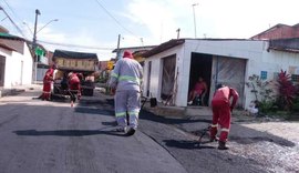 Infraestrutura beneficia mais de 100 vias com intervenções da operação tapa-buraco