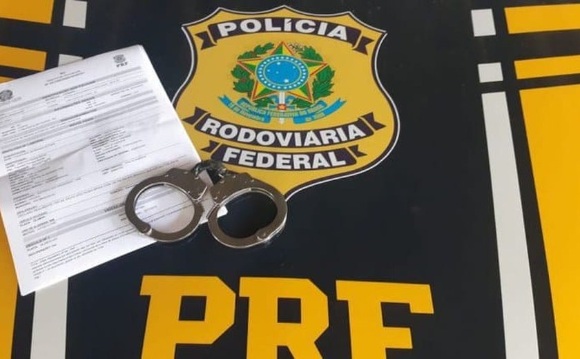 PRF prende estuprador condenado a 12 anos de prisão em Palmeira dos Índios