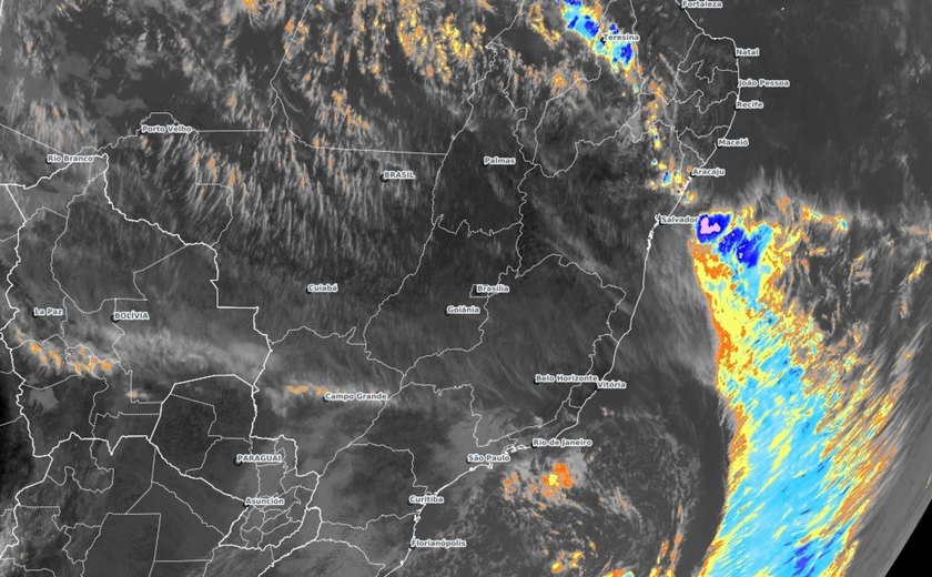 Novo aviso do Inmet aponta chuvas intensas em quatro cidades alagoanas