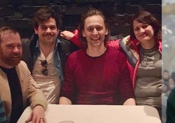 Tom Hiddleston celebra início da produção da série 'Loki'