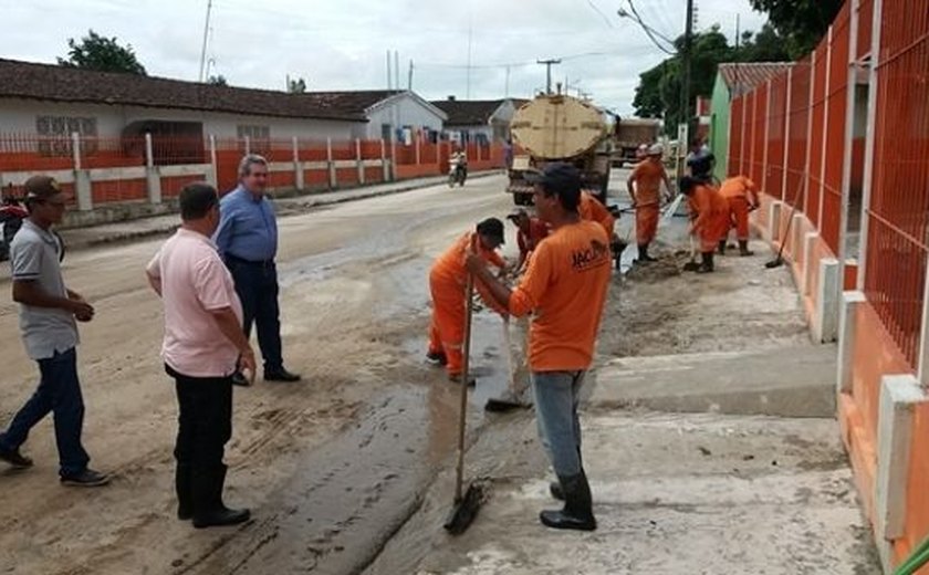 Município de Jacuípe recebe equipes do Governo de Alagoas