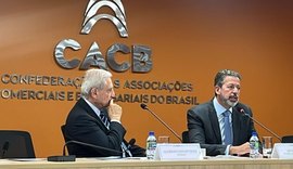 Arthur Lira participa de ciclo de debates da Confederação das Associações Comerciais e Empresariais do Brasil