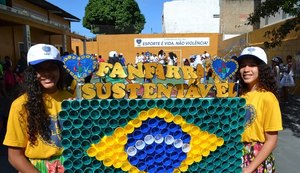 Desfile Cívico da LBV movimenta comunidade do Coelhos e leva mensagem sobre o cuidado com o Meio Ambiente