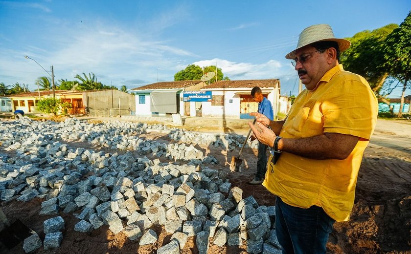 Prefeitura de Rio Largo garante pavimentação e drenagem no Vila Rica