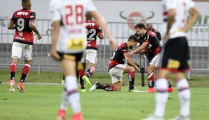 Flamengo ganha a 3ª seguida no Brasileirão e coloca São Paulo no Z-4