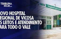 Hospital Regional de Viçosa será entregue com 25 leitos e novos serviços de saúde