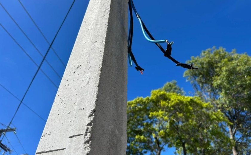 Prefeitura registra furto de cabos de cobre em praça no Poço