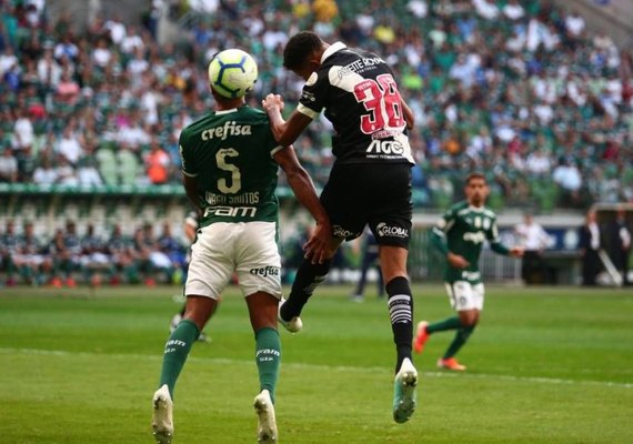 Palmeiras empata com Vasco, chega a cinco jogos sem vencer e pode perder liderança