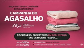 Campanha do Agasalho promove solidariedade e deve beneficiar idosos em situação de vulnerabilidade em Maceió