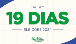 Faltam 19 dias: confira os modelos de eleição para os cargos de prefeito e vereador