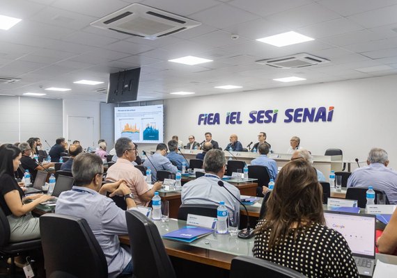 Em reunião da diretoria da Fiea, empresa apresenta projeto sobre estocagem de gás em Pilar