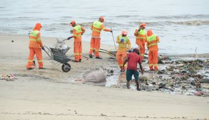 Mais de 200 toneladas de resíduos são recolhidas após chuvas fortes na capital