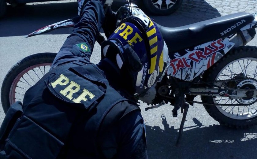 PRF prende motociclista por crime de receptação na BR-104
