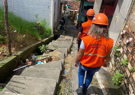 Defesa Civil de Maceió registra mais de mil atendimentos na capital