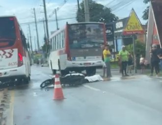 Motociclista morre em acidente em frente a motel na Serraria
