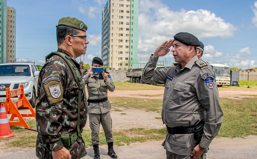 PM recebe visita de inspeção de general de brigada do Exército Brasileiro