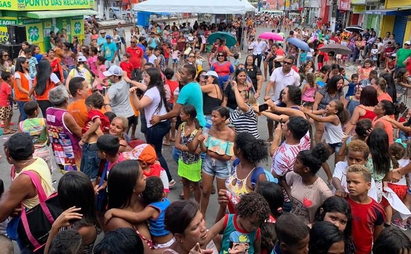  Prefeitura de Rio Largo reservou um domingo especial totalmente para a criançada   