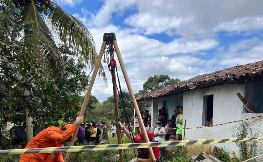 Idoso morre após cair em cacimba de 20 metros em Igreja Nova