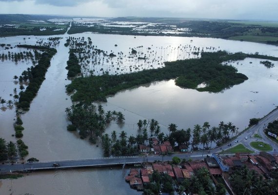 Semarh emite alerta hidrológico para nove cidades alagoanas