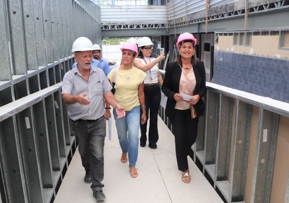MPT/AL e TRT/AL realizam inspeção em obras da Escola de Referência Sesi