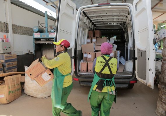 Judiciário realiza primeiro descarte de processos no estado