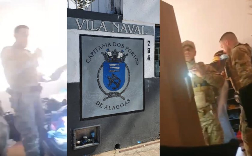 Polícia Civil cumpre mandado na casa de sargento da Marinha investigado por estupro de vulnerável em Maceió