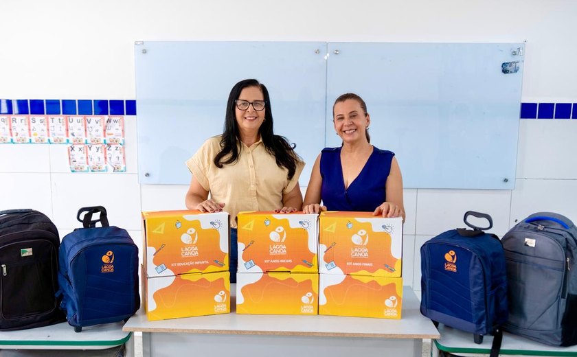 Alunos da rede municipal de Lagoa da Canoa terão kits escolares no retorno às aulas