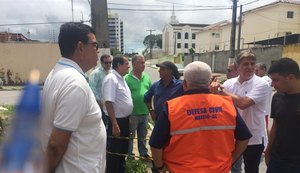 Geotécnico inicia estudo para identificar causa de fissuras no bairro do Pinheiro