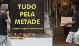 Confiança dos empresários do comércio cai 1,5%