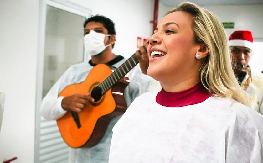 Música faz a alegria dos pacientes do Hospital Metropolitano de Alagoas