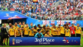 Bélgica vence Inglaterra e supera campanha da Copa de 1986